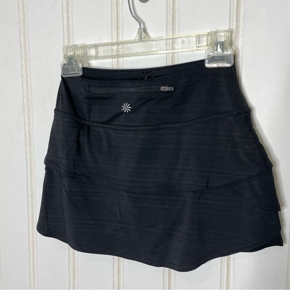 Athleta Black Athletic Skort Sz XXS 90 - Picture 10 of 11